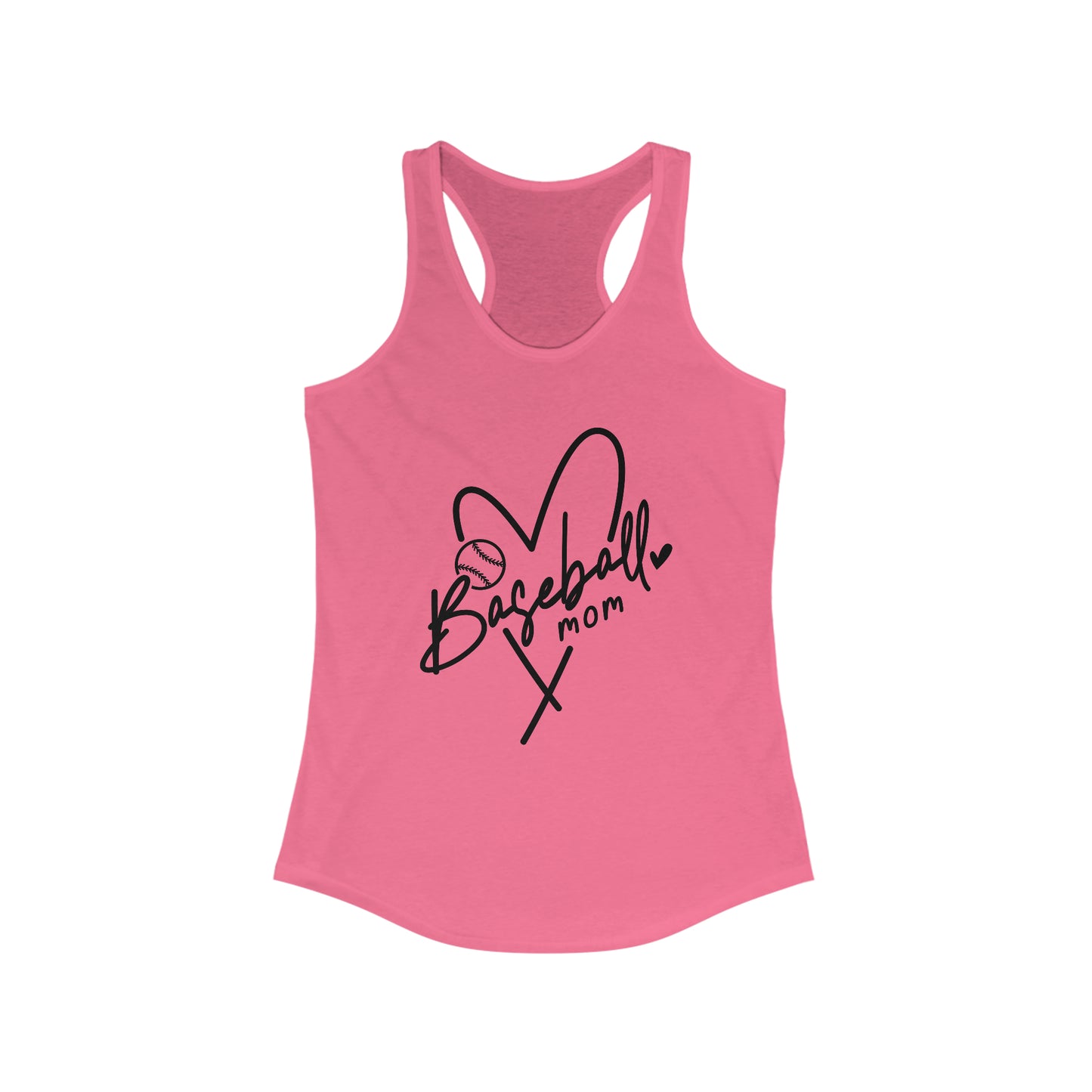 Baseball Mom Racerback Tank