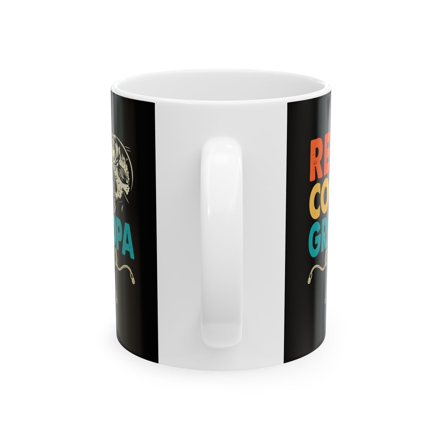 Reel Cool Grandpa Ceramic Mug, 11oz