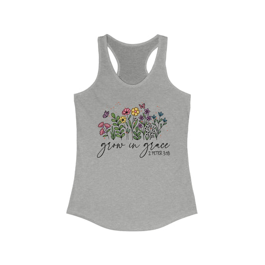 Grow in Grace Racerback Tank