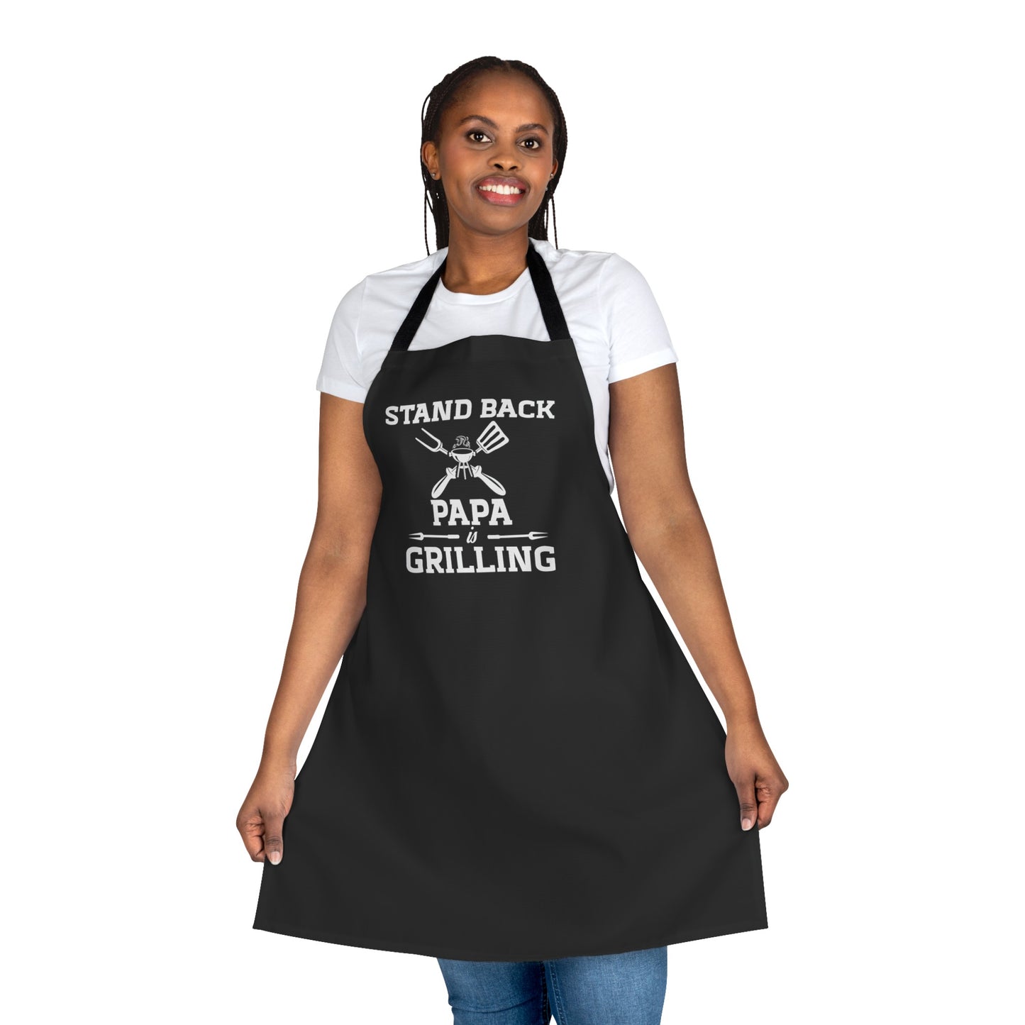 Stand Back Papa is Grillng Apron