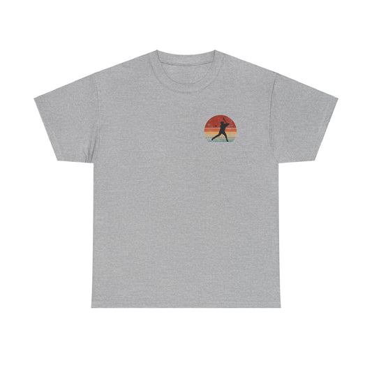 My favorite baseball player calls me Poppy Unisex Heavy Cotton Tee