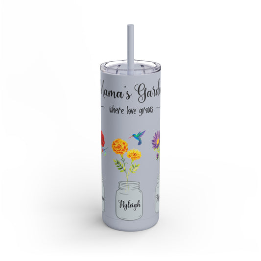 Allisons garden Maars Maker Skinny Matte Tumbler, 20oz