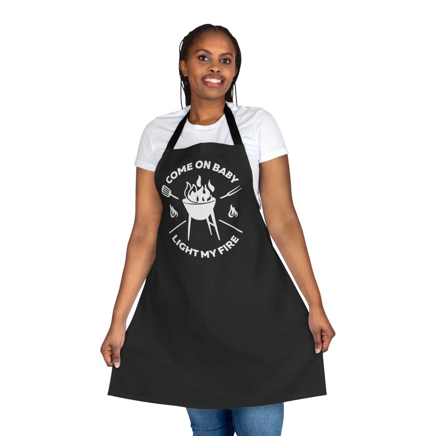 Come on Baby Light My Fire Apron