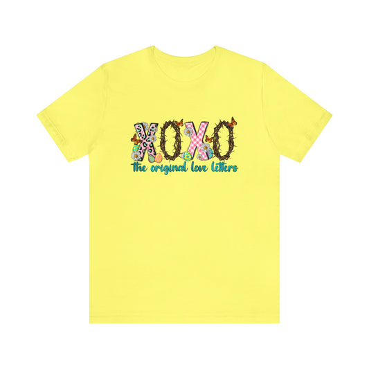 Easter the original love letter - Unisex Jersey Short Sleeve Tee