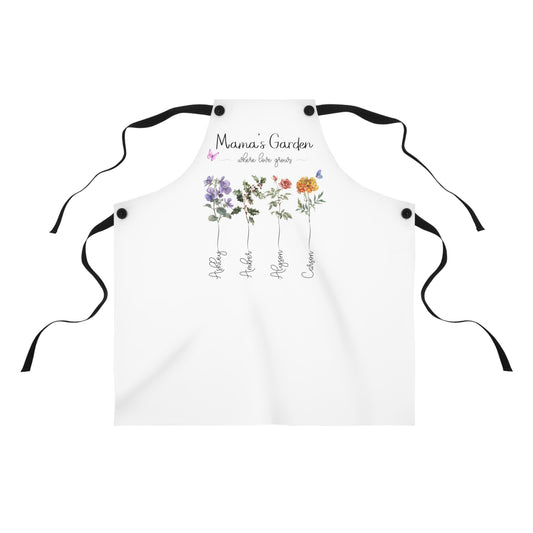 Kiesha's Garden color long stems Apron (AOP)