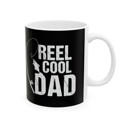 Reel Cool Dad Ceramic Mug, 11oz